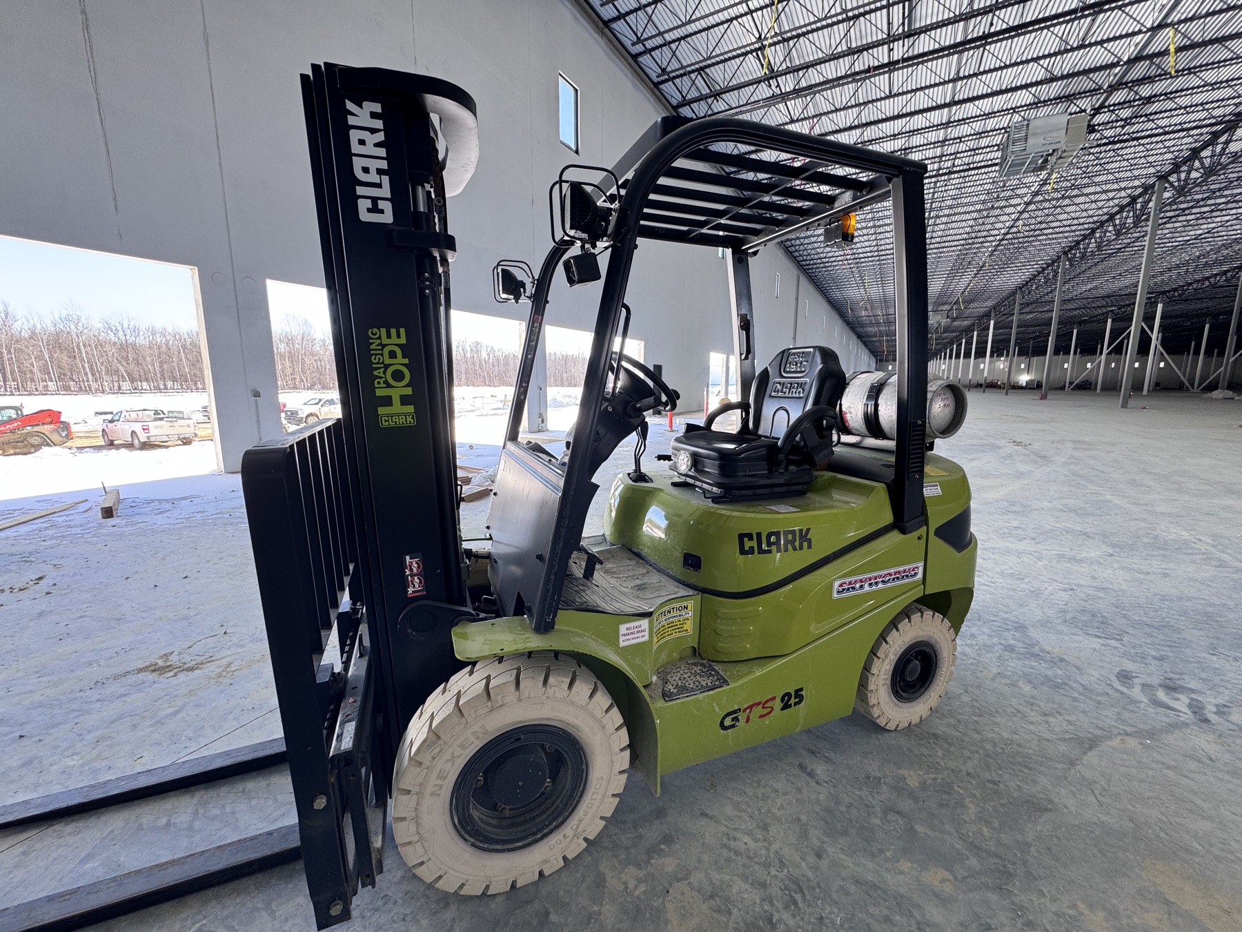 On-site safety equipment training